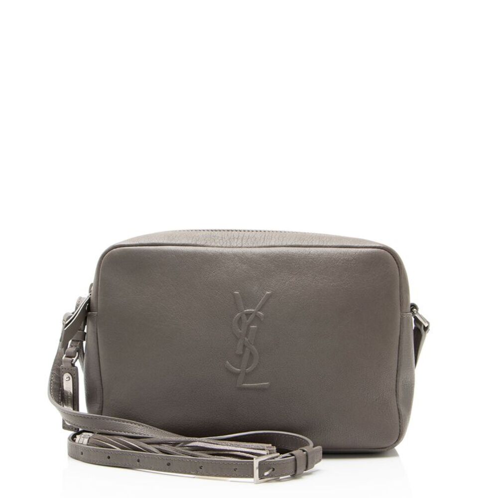 Saint Laurent Calfskin Monogram Lou Camera Bag